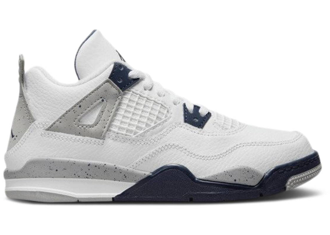 Air Jordan 4 Retro "Midnight Navy" (PS / Kids) | MrSneaker