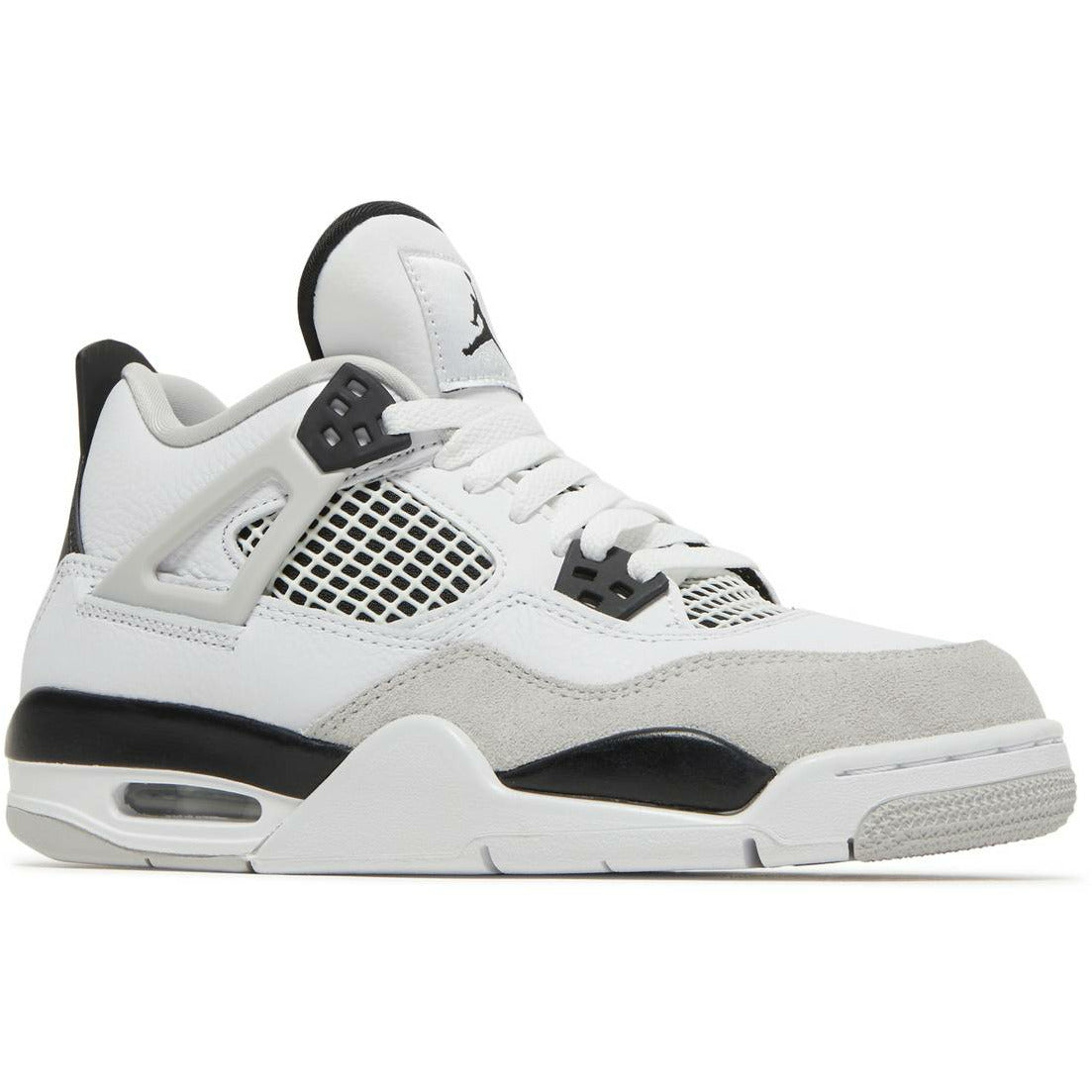 Air Jordan 4 Retro "Military Black" (GS/Juniors) (2022) | MrSneaker