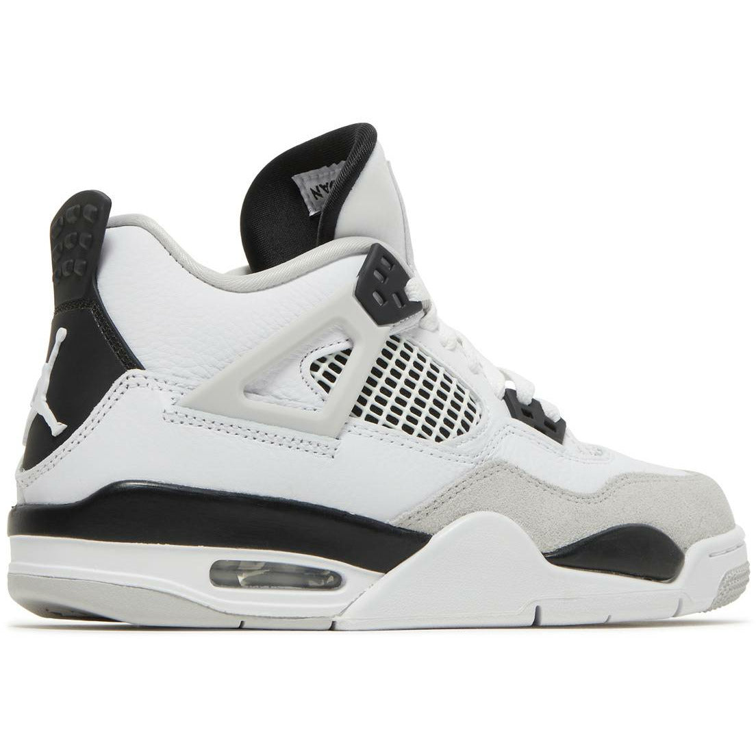 Air Jordan 4 Retro "Military Black" (GS/Juniors) (2022) | MrSneaker