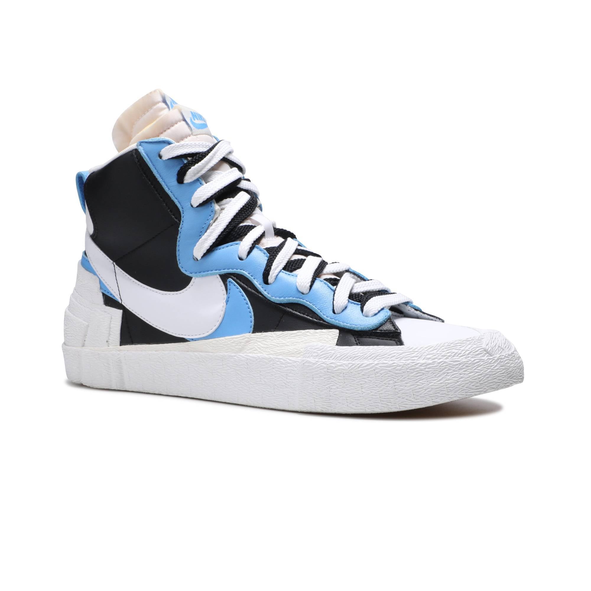 Sacai X Blazer Mid "Black Blue" (2019) | MrSneaker
