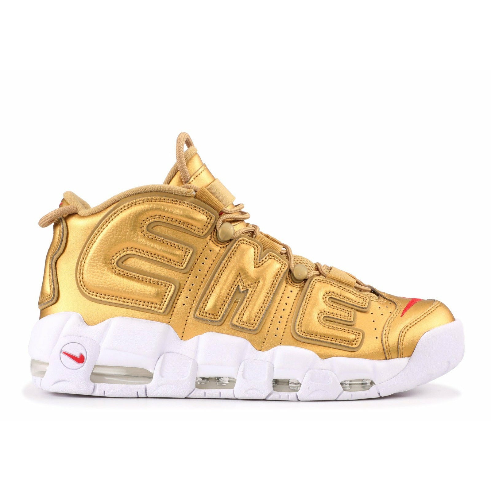 Supreme X Air More Uptempo "Metallic Gold" (2017) | MrSneaker
