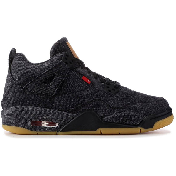 Levis X Air Jordan 4 Retro 'Black Denim' (GS/Juniors) (2018)