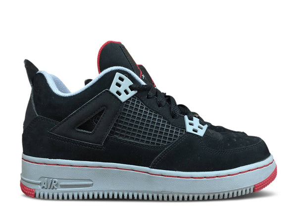 Air Jordan Fusion 4 'Black Cement - Bred'  (AJF4) (GS/Juniors) (2009)