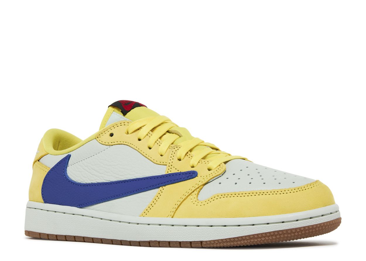 Travis Scott X Air Jordan 1 Retro Low OG SP "Canary" | MrSneaker