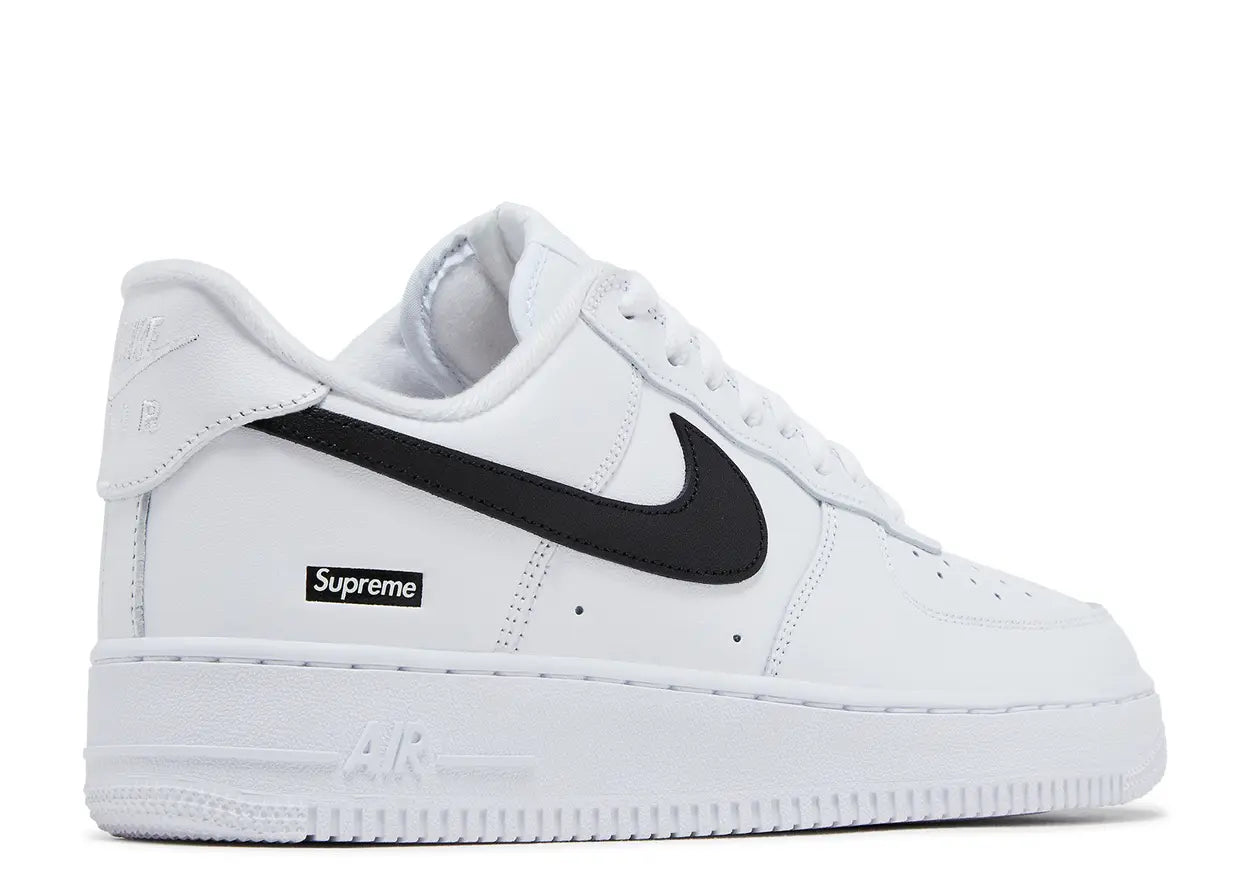 Supreme x Air Force 1 Low "Box Logo - White Black" | MrSneaker