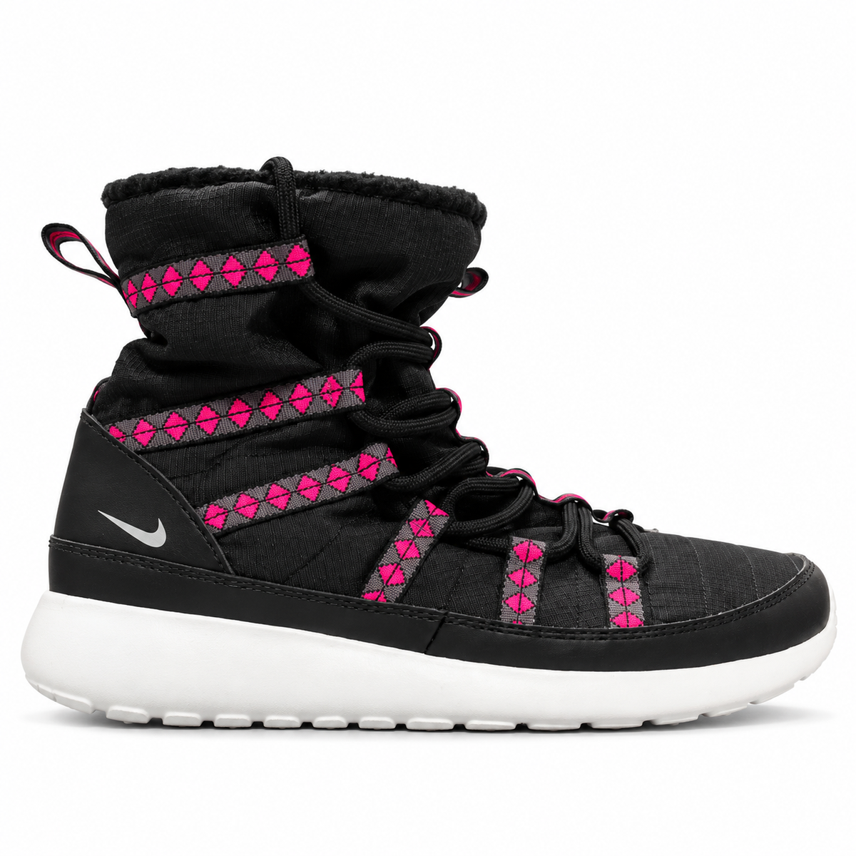 Roshe Run Hi Sneakerboot 'Black Hyper Pink' (GS/Juniors)