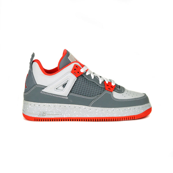 Air Jordan Fusion 4 'Cool Grey - Infrared'  (AJF4) (GS/Juniors) (2009)