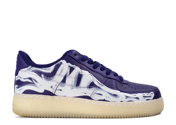 Pre-owned Air Force 1 Low 'Purple Skeleton' UK9