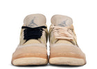 Pre-owned Off-White X Air Jordan 4 Retro "Sail" (2020) UK6.5 | MrSneaker