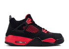 Pre-owned Air Jordan 4 Retro "Red Thunder" (GS/Juniors) (2022) UK6 | MrSneaker