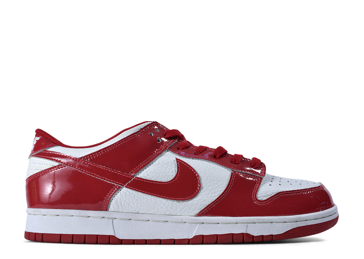 Dunk Low Patent "White/Varisty Red" (2002) | MrSneaker