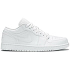 Air Jordan 1 Low "Triple White" Tumbled Leather (2020) | MrSneaker