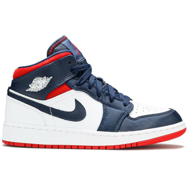 Air Jordan 1 Mid SE 'USA' (GS/Juniors) (2020)