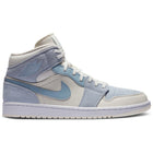 Air Jordan 1 Mid SE "Mixed Textures" (Celestine Blue) (2020) | MrSneaker