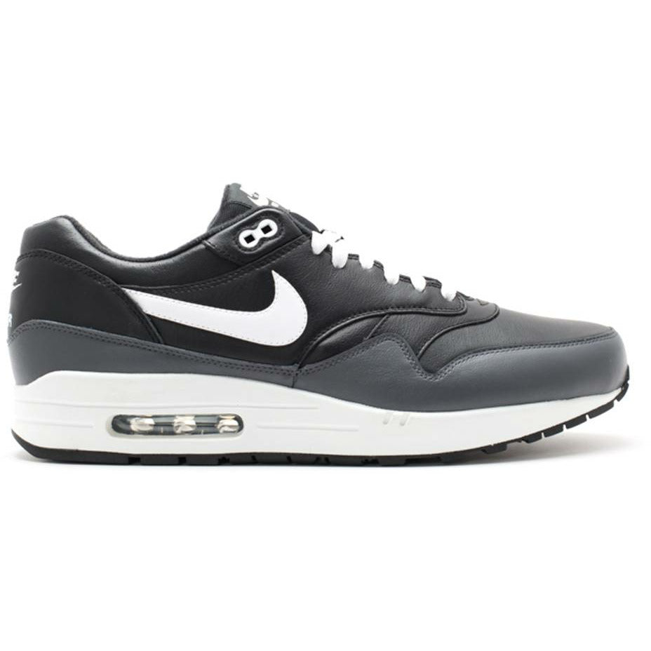 Air Max 1 Leather "Black Grey White" | MrSneaker