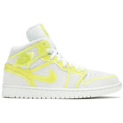 Air Jordan 1 Mid LX Off White Opti Yellow (Wmns) (2021) | MrSneaker