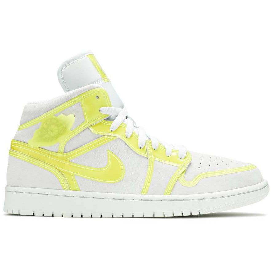 Air Jordan 1 Mid LX Off White Opti Yellow (Wmns) (2021) | MrSneaker