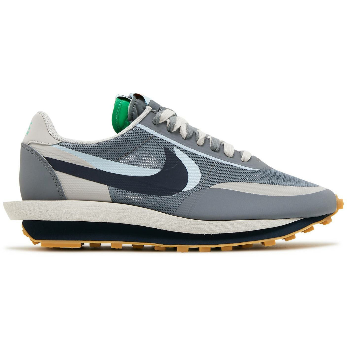 Sacai X Clot X Nike LDWaffle "Kiss of Death 2" (Cool Grey) (2021) | MrSneaker