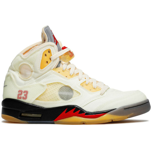 Off-White X Air Jordan 5 Retro 'Sail' (2020)