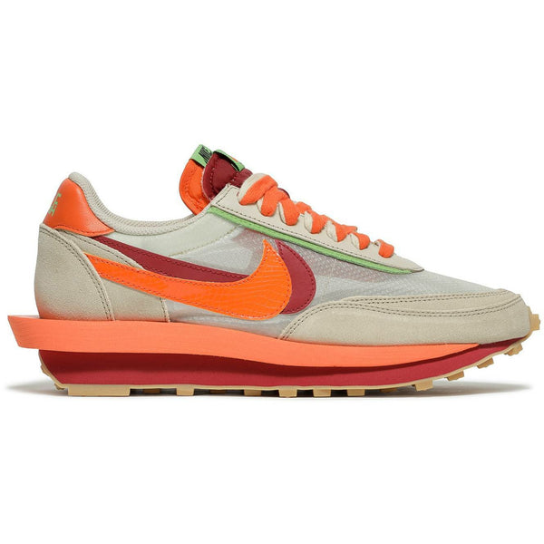 CLOT X Sacai LD Waffle 'Net Orange Blaze' (2021)