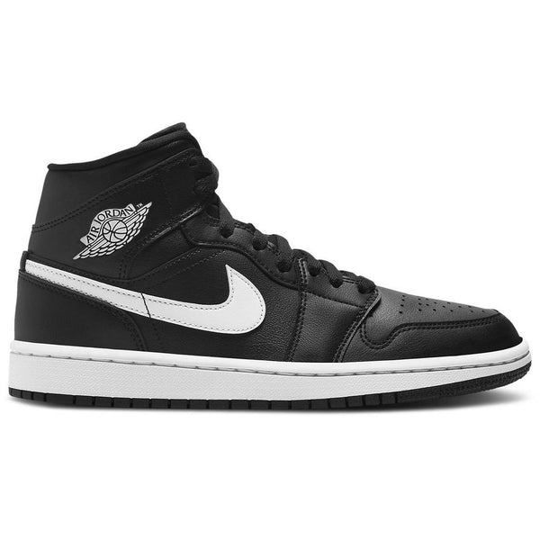 Air Jordan 1 Mid 'Black White' (2021) (Wmns)