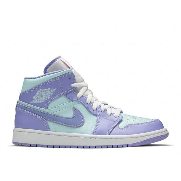 Air Jordan 1 Mid 'Purple Aqua' (2021)