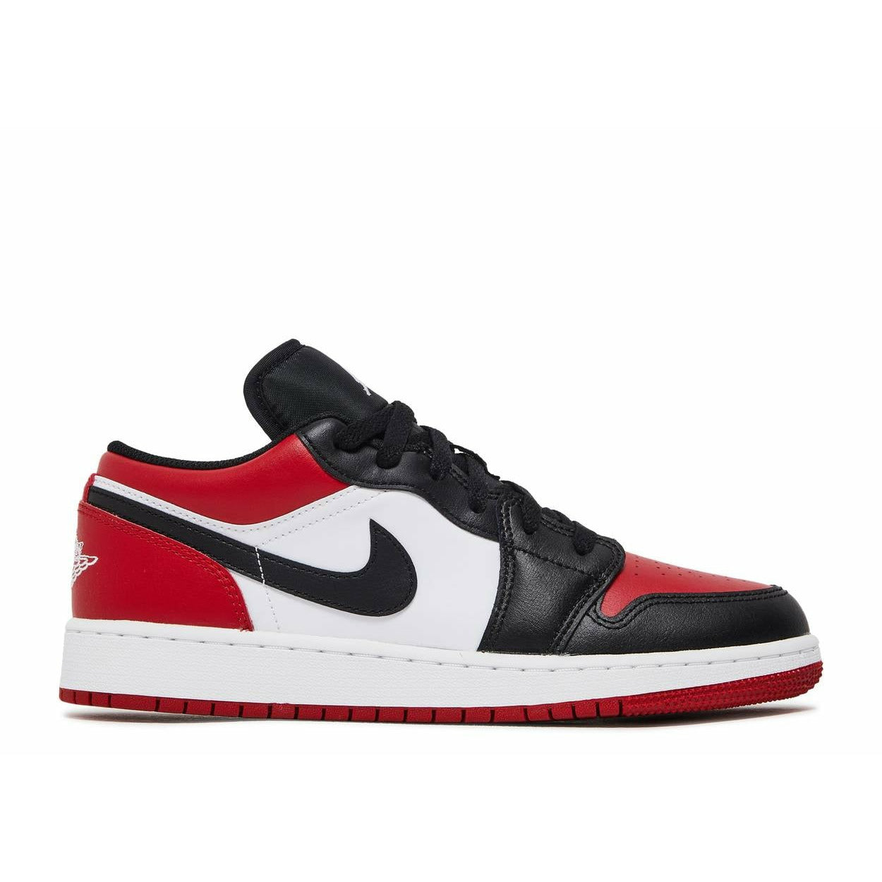 Air Jordan 1 Low "Bred Toe" (GS/Juniors) (2021) | MrSneaker