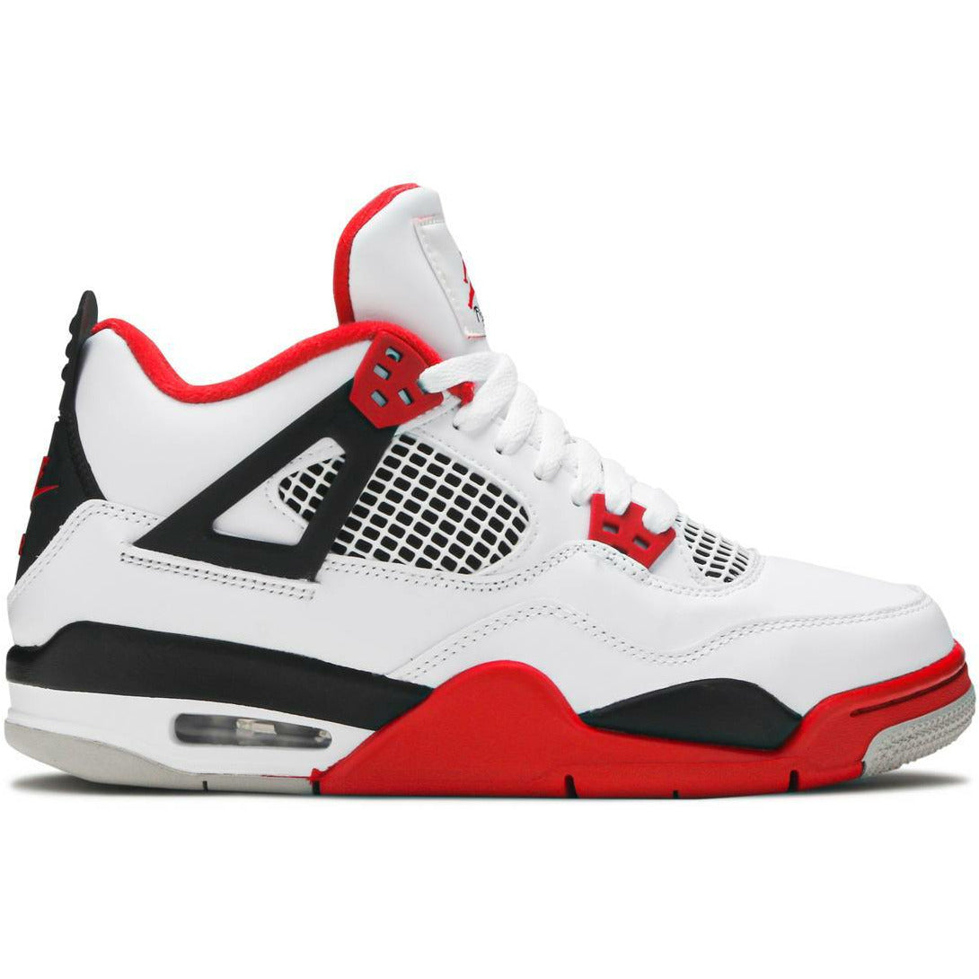 Air Jordan 4 Retro "Fire Red" (GS/Juniors) (2020) | MrSneaker