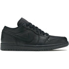 Air Jordan 1 Low "Triple Black" Tumbled Leather (2020) | MrSneaker