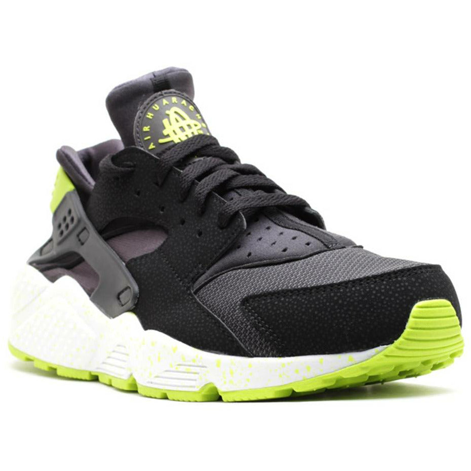Nike air huarache black venom green Clearance