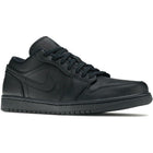 Air Jordan 1 Low "Triple Black" Tumbled Leather (2020) | MrSneaker