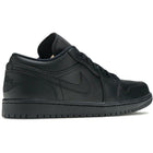 Air Jordan 1 Low "Triple Black" Tumbled Leather (2020) | MrSneaker