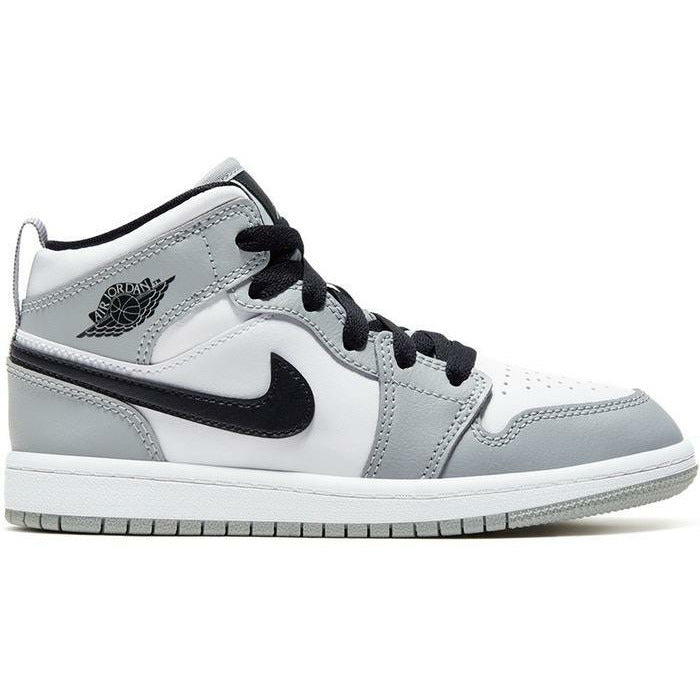 Air Jordan 1 Mid "Light Smoke Grey" (PS/Kids) | MrSneaker