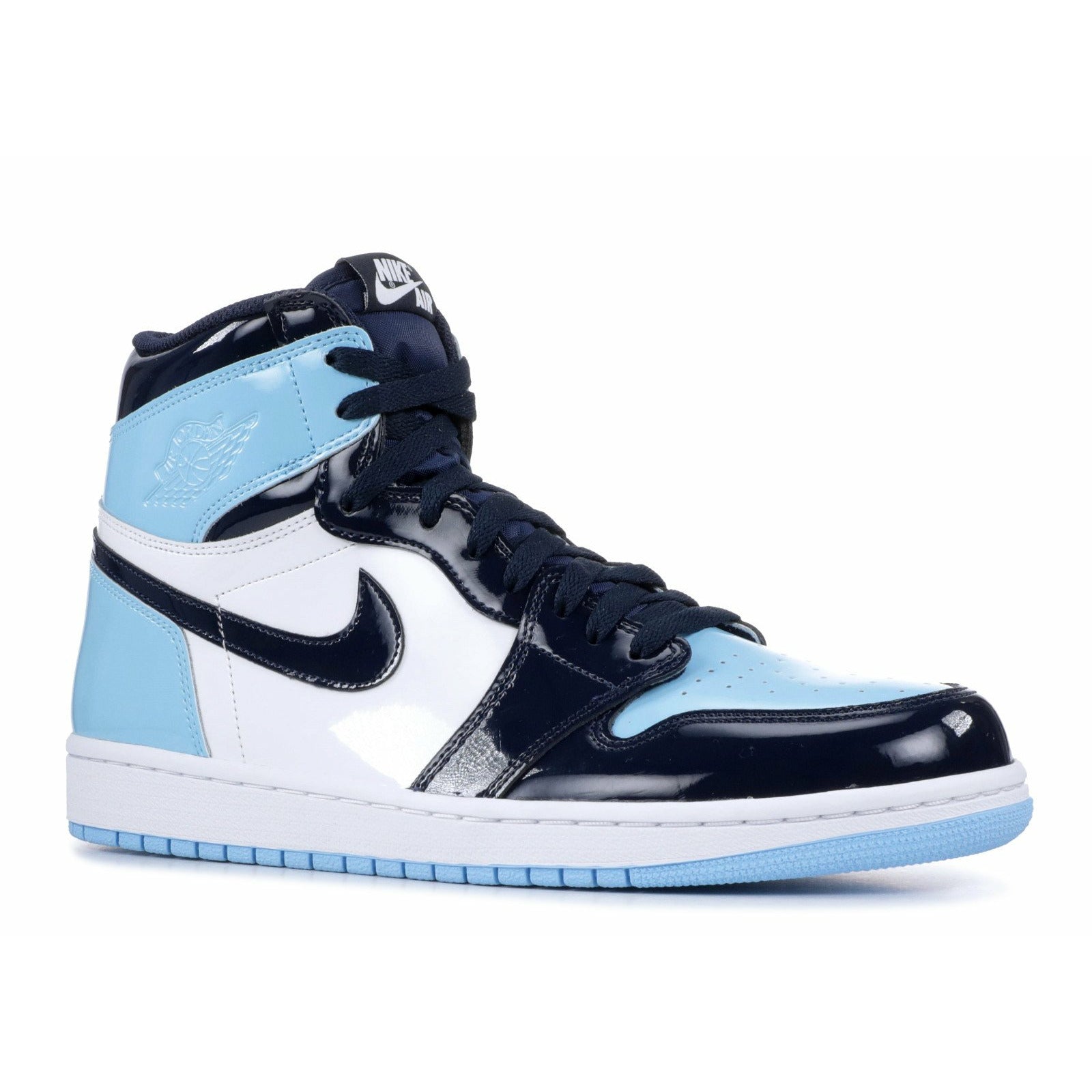 Mid Air Jordans 1s Blue University Blue Chill Jordan Blau
