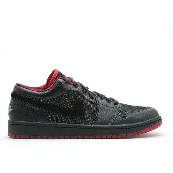 Air Jordan 1 Retro Low 'Black Metallic Silver Varsity Red' (2007)