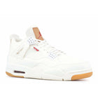 Levis X Air Jordan 4 Retro "White Denim" (2018) | MrSneaker