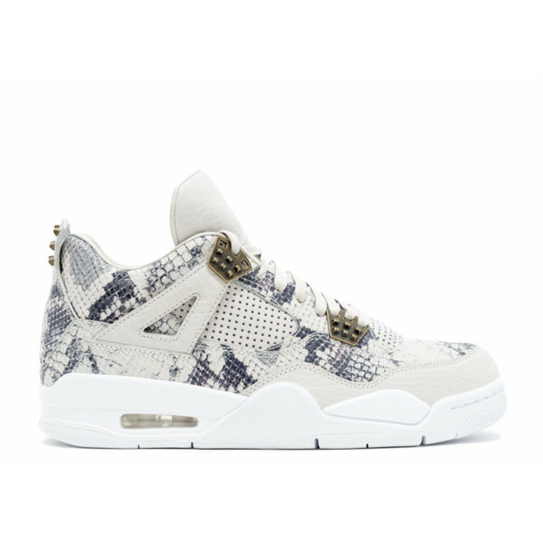 Air Jordan 4 Retro Premium Pinnacle 'White Snakeskin'