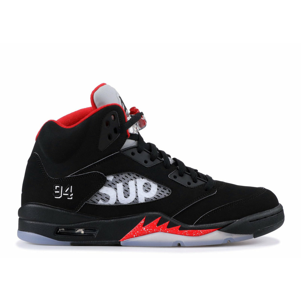 Air Jordan-Supreme X Air Jordan 5 Retro "Black"-mrsneaker