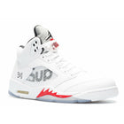 Supreme X Air Jordan 5 Retro "White" | MrSneaker