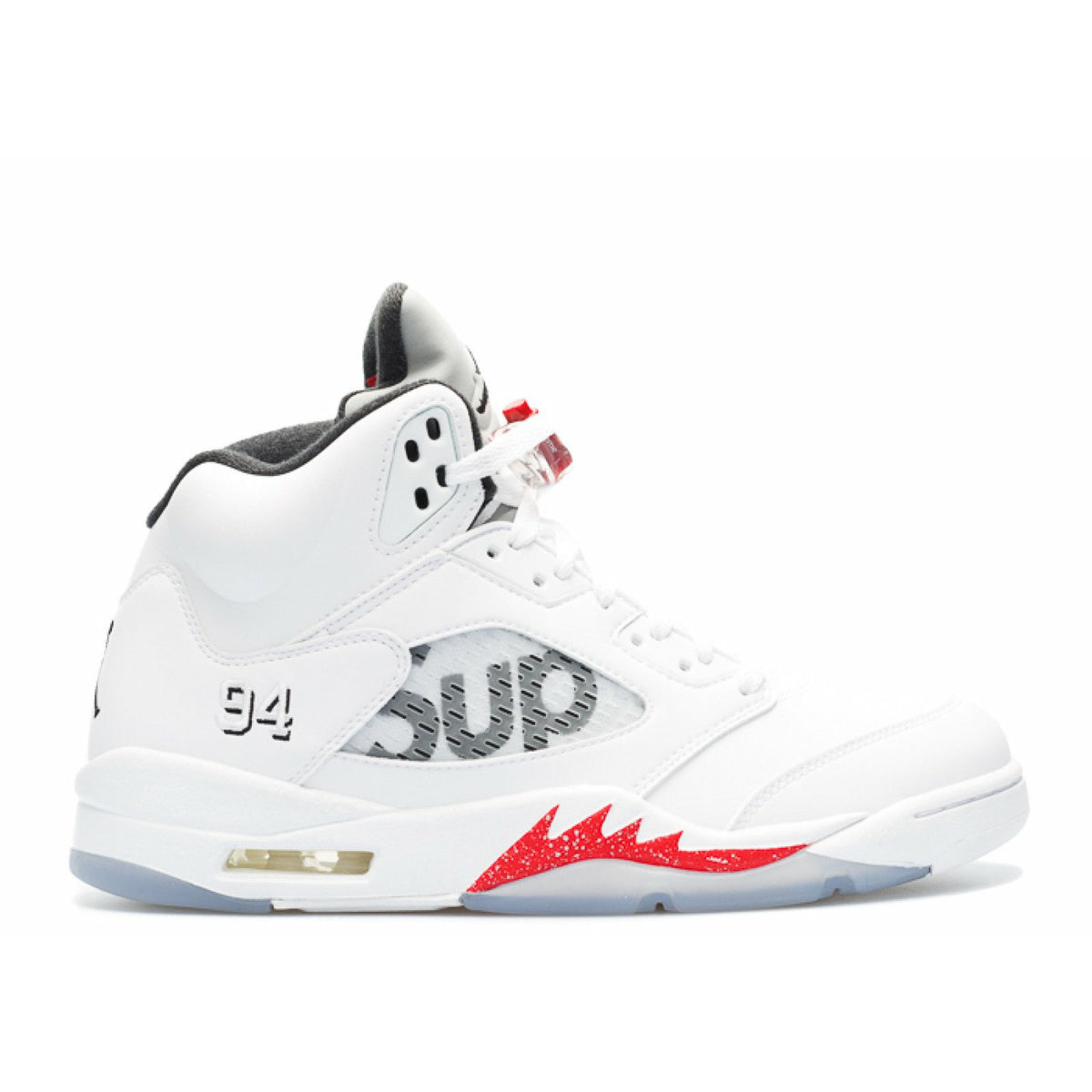 Supreme X Air Jordan 5 Retro "White" | MrSneaker
