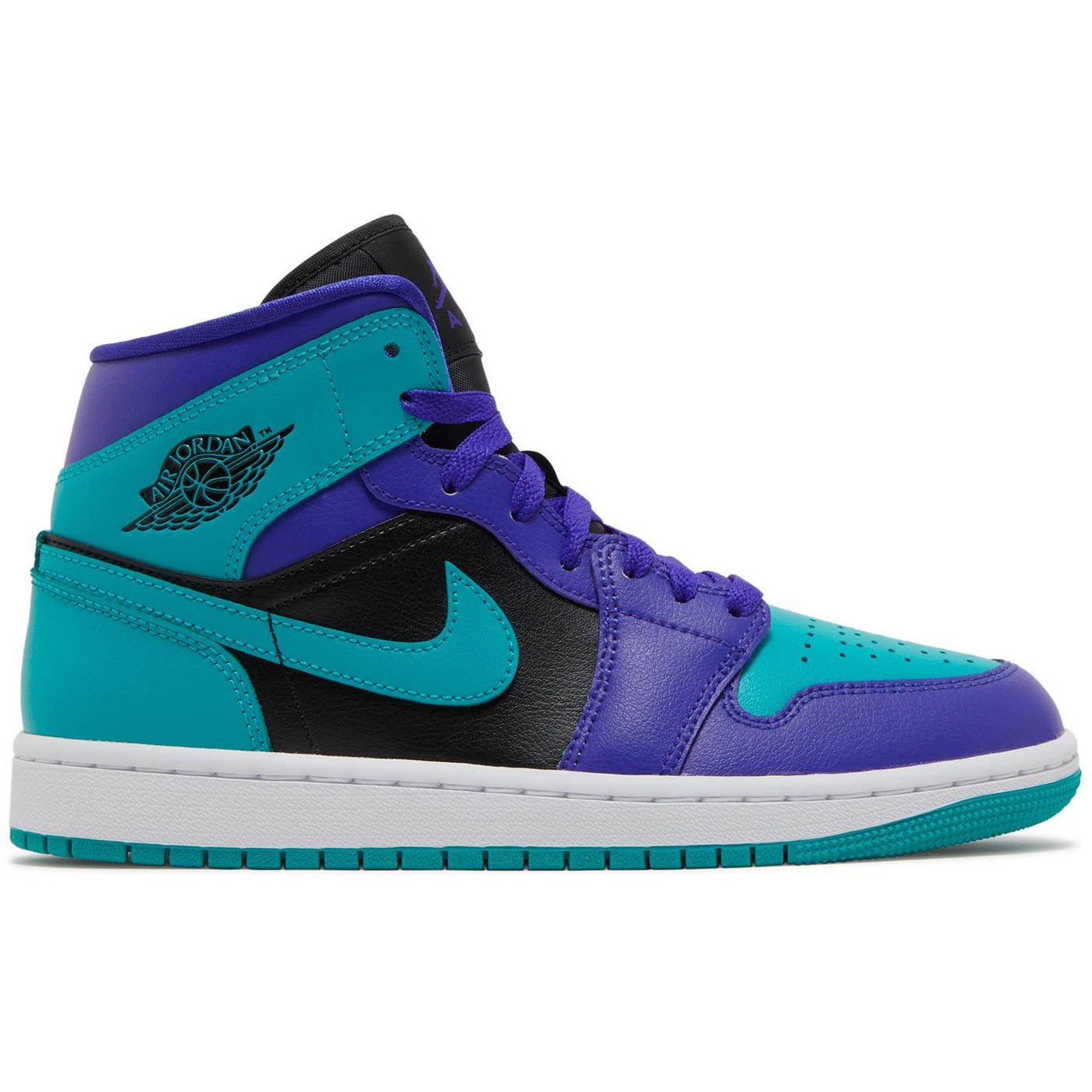 Wmns Air Jordan 1 Mid "Black Grape" (2022) | MrSneaker
