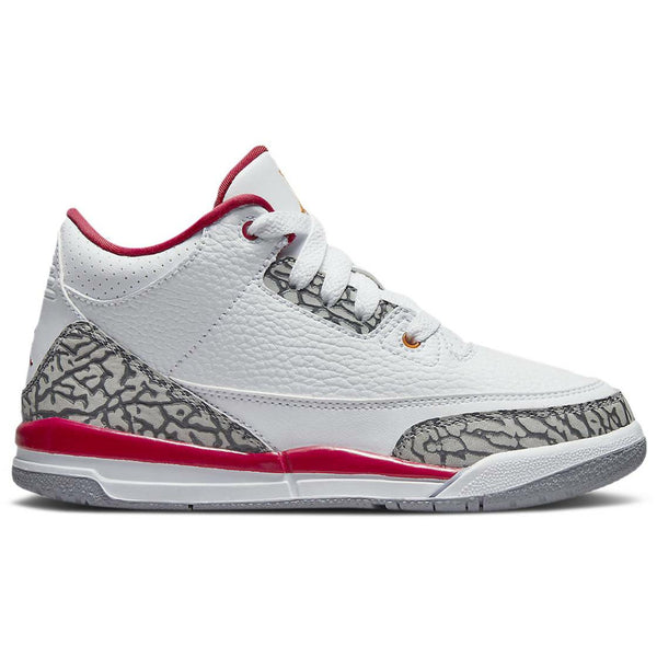 Air Jordan 3 Retro 'Cardinal' (PS/Kids) (2022)