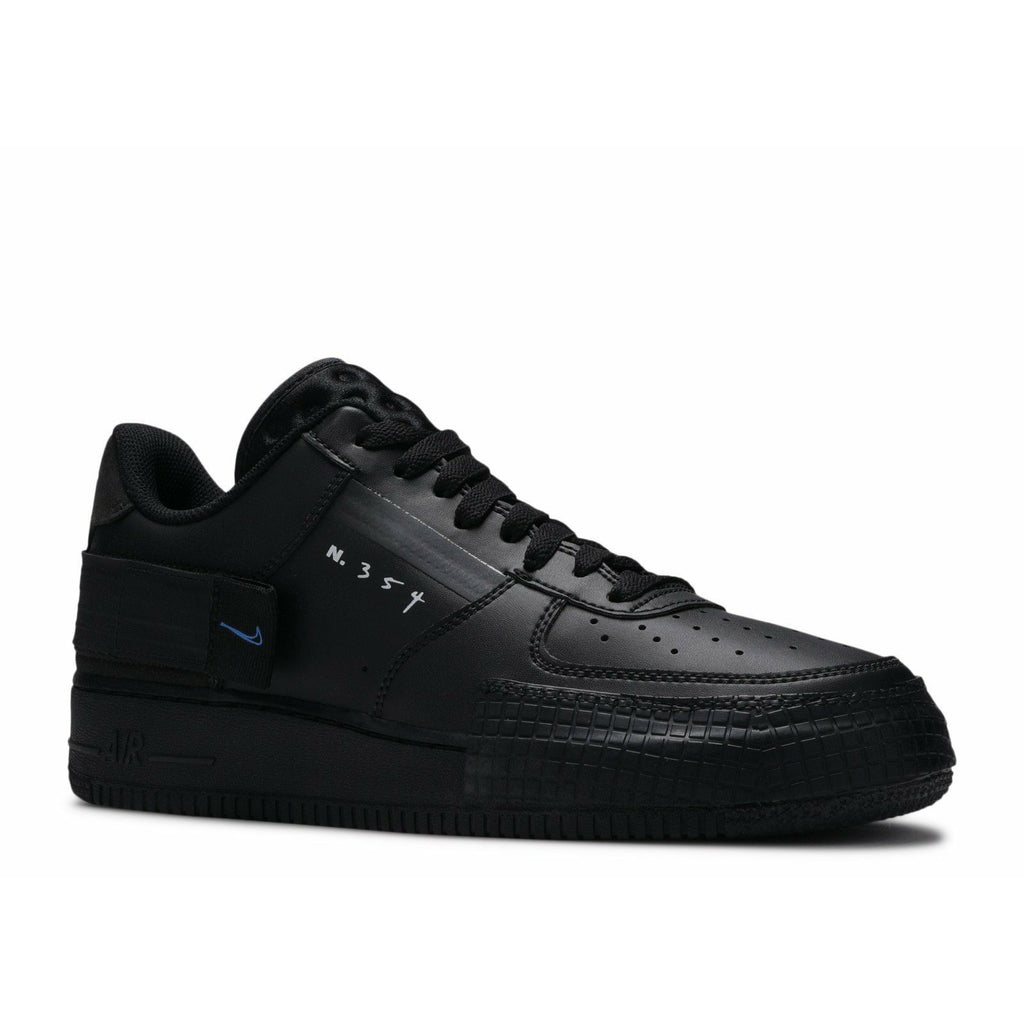 Nike-Air Force 1 Low Type "Black Blue"-mrsneaker