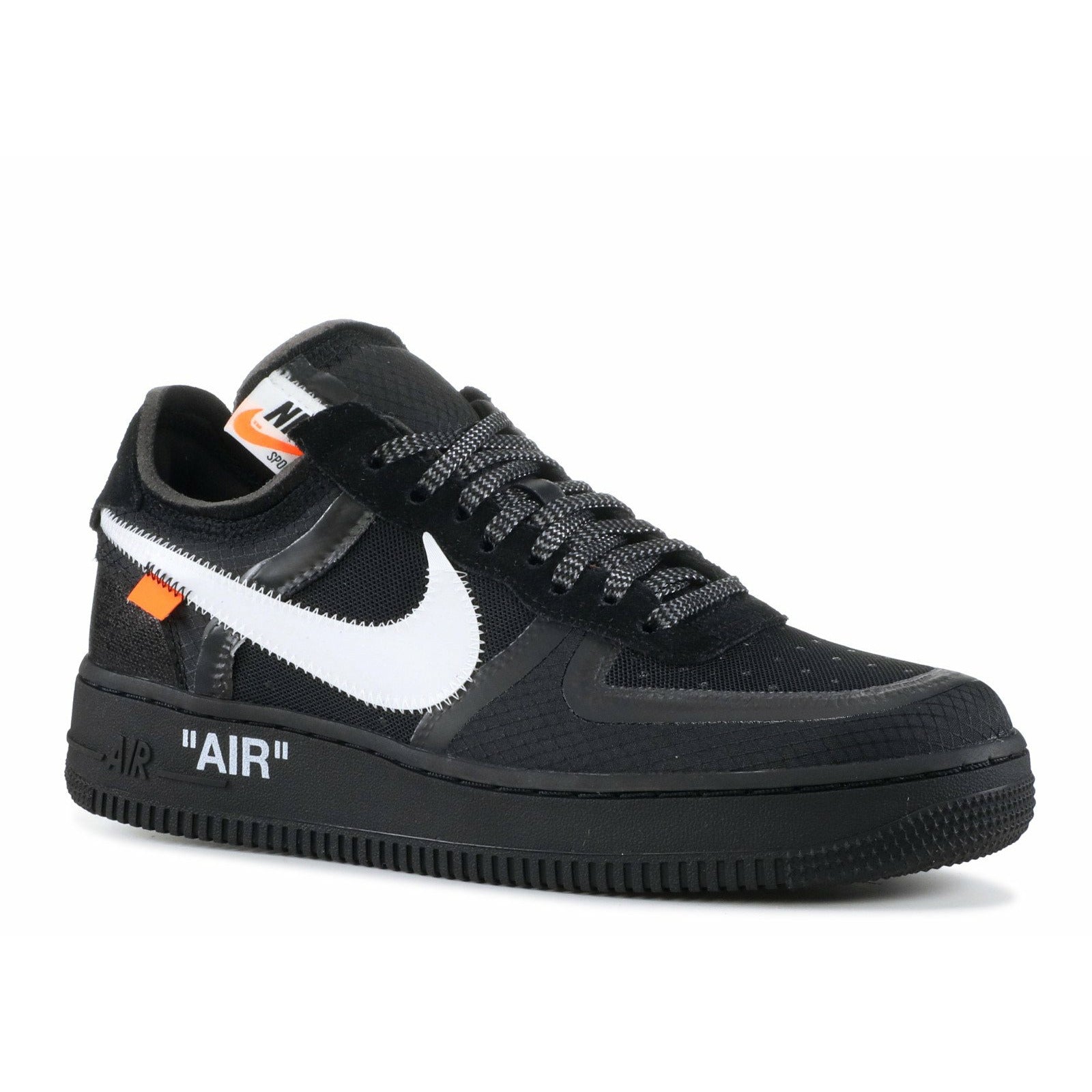 Off White X Air Force 1 "Low Black" (2018) | MrSneaker