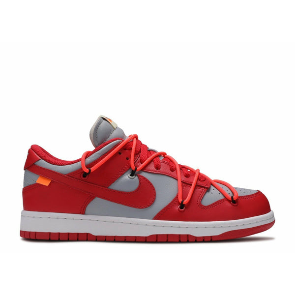 Off-White X Dunk Low Leather 'University Red' (2019)