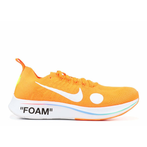 Off White X Zoom Fly Mercurial Flyknit 'Total Orange' (2018)