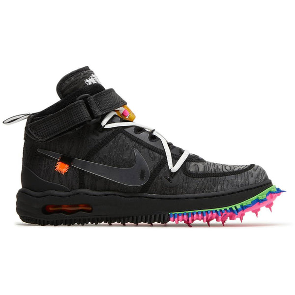 Off White X Air Force 1 Mid 'Black' (2022)