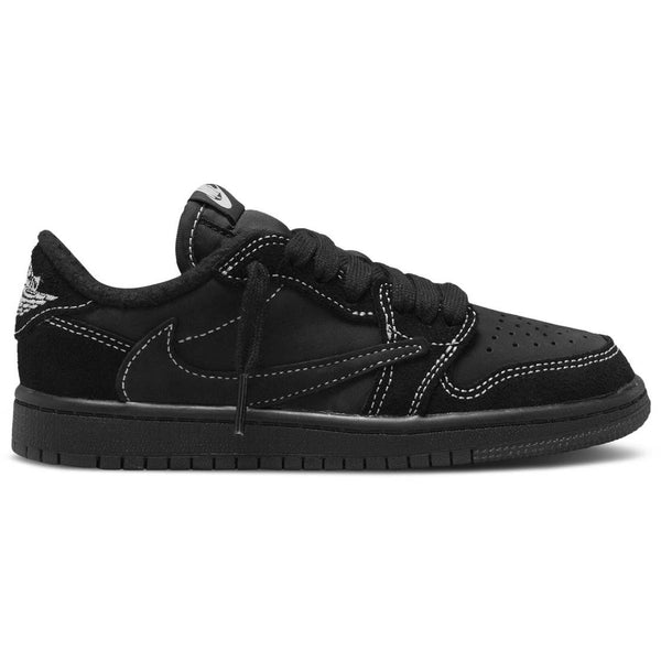Travis Scott X Air Jordan 1 Low OG SP 'Black Phantom' (PS / Kids) (2022)